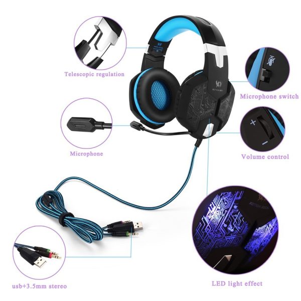 Gaming Headset with Microphone - Image 2