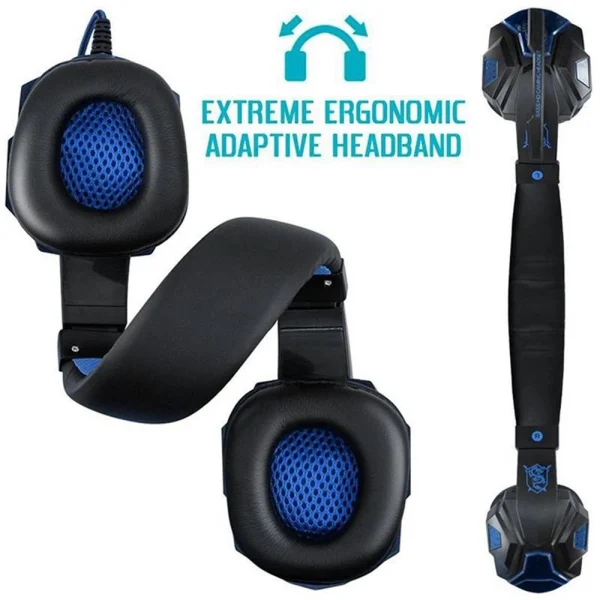 3.5MM Wired Gaming Headphones  With Mic120° Adjustable - Image 2
